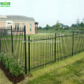 Antique wrought iron fence panels